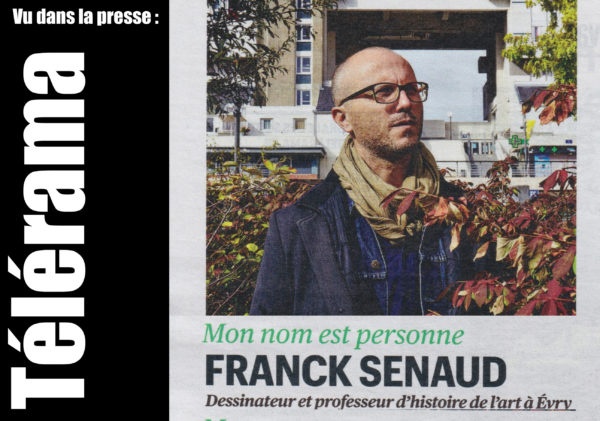 VIE DE L’ASSO : Franck Senaud dans le supplément Sortir de Télérama !