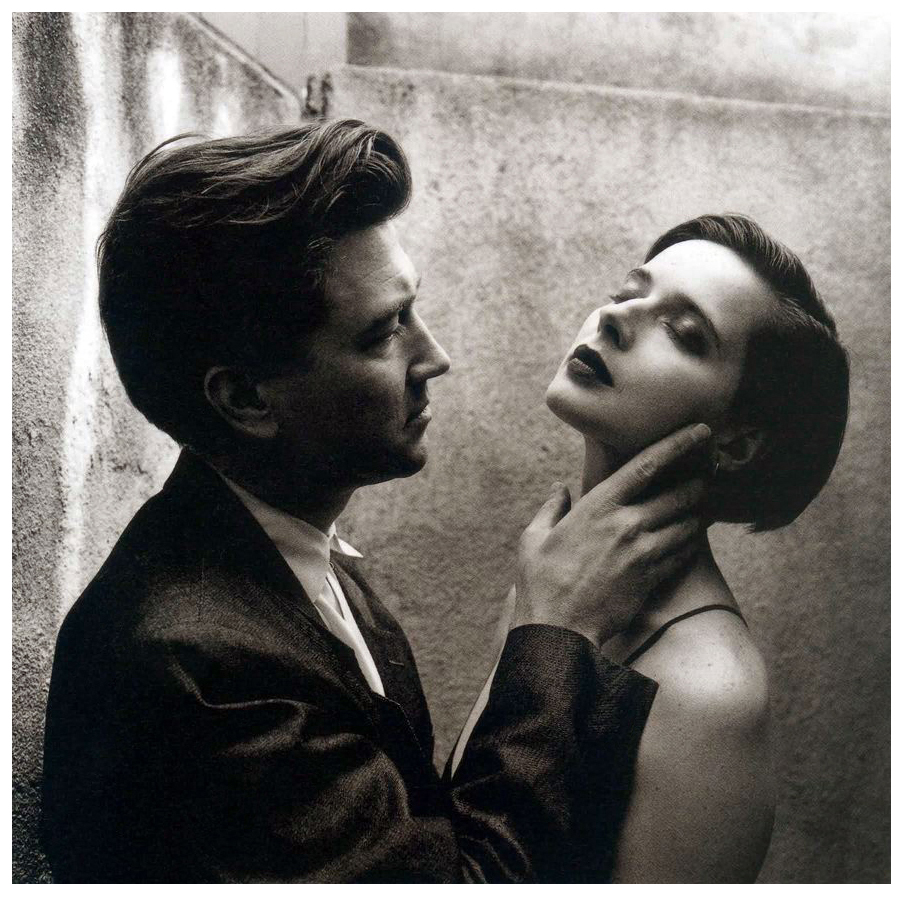 David Lynch et Isabella Rossellini, par Helmut Newton
