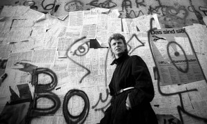 David Bowie at the Berlin Wall, 1987