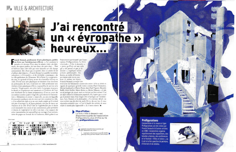 Lire la suite à propos de l’article Point-Presse Février 2019 : Livre “Ville à dessein” de Franck Senaud