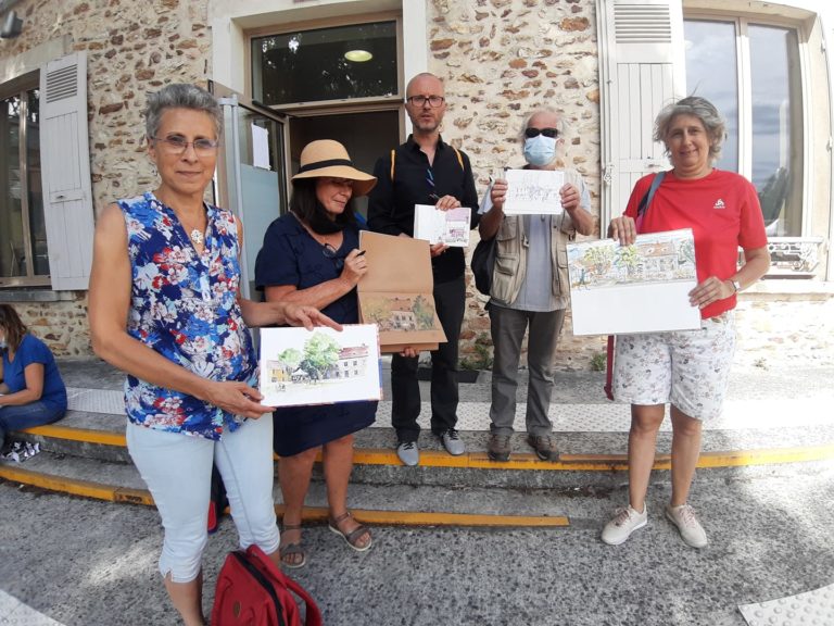 Lire la suite à propos de l’article VIE DE L’ASSO : CROQUIS USK à  Lieusaint, Juillet 2020