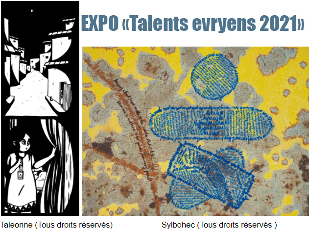 Exposition “Talents evryens”, Mercredi 3 mars 2021