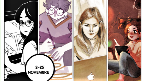 EXPO-RENCONTRE, “Jeunes créatrices de la bande-dessinée », vernissage Samedi 13 novembre 2021