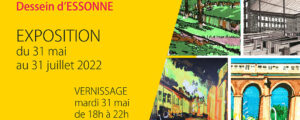 EXPO-Rencontre “Dessein d’Essonne” de Franck Senaud, Mardi 31 mai au 31 juillet 2022