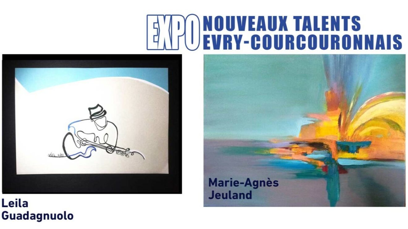 EXPO-RENCONTRE ＂Nouveaux Talents Evry-Courcouronnais＂, du Mer. 10 Janv. au 28 Février 2024