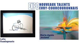 EXPO-RENCONTRE “Nouveaux Talents Evry-Courcouronnais”, du Mer. 10 Janv. au 28 Février 2024