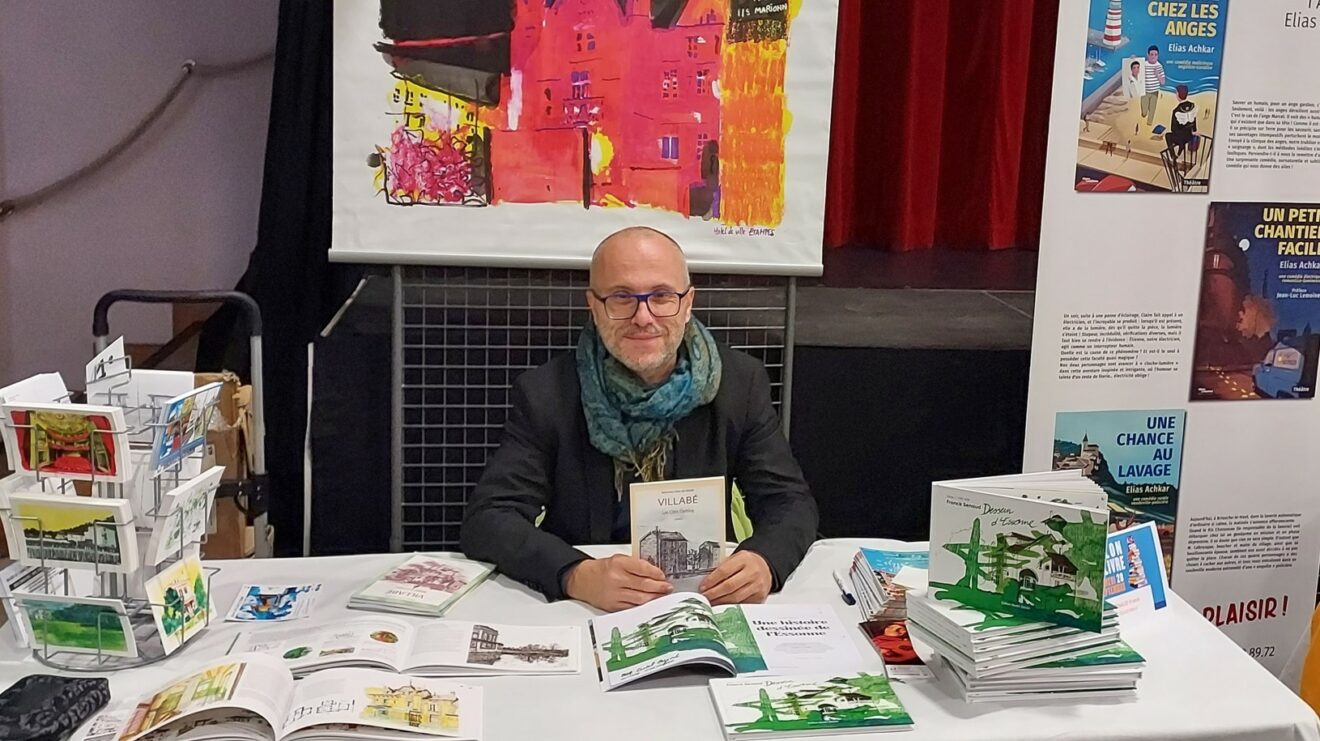 SALON DU LIVRE Etiolles et rencontre avec Franck Senaud, Samedi 16 novembre 2024