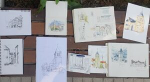 croquis-USKEssonne-Draveil-eglise-place21092024-220_n