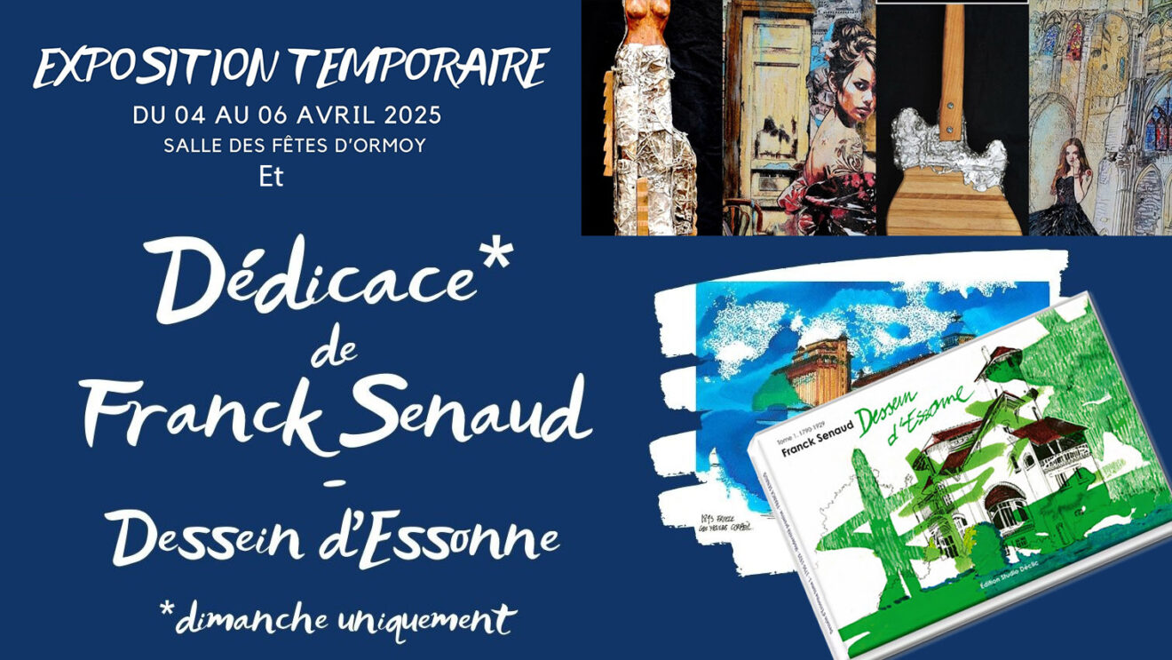 RENCONTRE DÉDICACE DU LIVRE  de Franck SENAUD, Dimanche 6 avril 2025