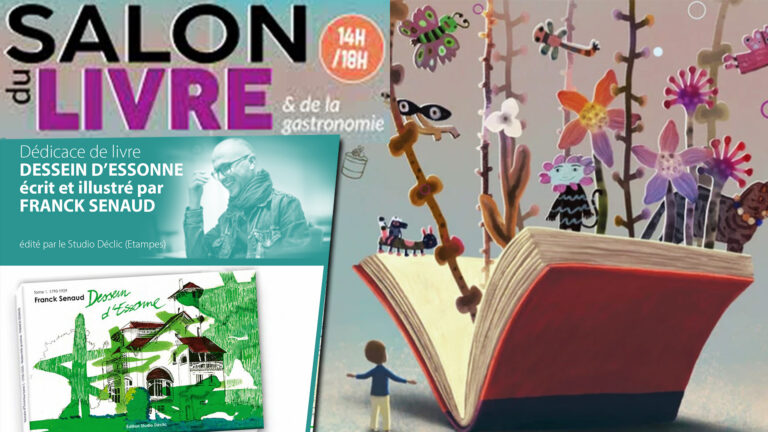 Lire la suite à propos de l’article SALON DU LIVRE Morangis et « Dédicace DESSEIN D’ESSONNE », Samedi 24 et dimanche 25 mai 2025