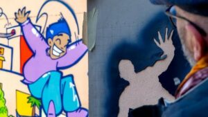 INAUGURATION DE LA FRESQUE PARKOUR, vendredi 23 mai 2025