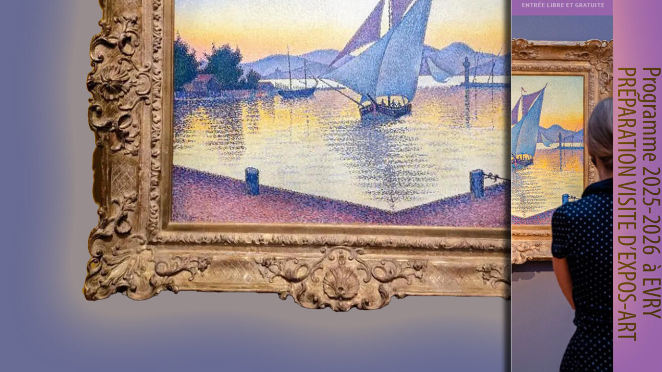 Programme PRÉPARATION VISITES D'EXPOS-ART 2025-2026 :  Cycle de conférences HDA à la Médiathèque Camus - Evry