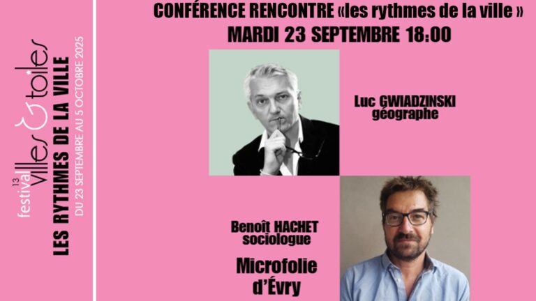 Lire la suite à propos de l’article CONFÉRENCE-RENCONTRE, Café-ville ”Les rythmes de la ville”, Mardi  23 septembre 2025