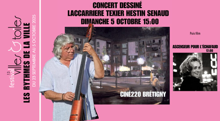 Lire la suite à propos de l’article FESTIVAL : CONCERT JAZZ libre et PERFORMANCE dessinée, Dimanche 05 octobre 2025