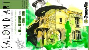 EXPO-RENCONTRE ”Salon d’art d&rsquo;Angerville”, du 11 au 17 avril et vernissage Sam. 11 avril 2026