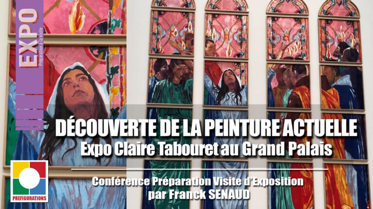 Lire la suite à propos de l’article NOS VIDÉOS : Conférence  » LA PEINTURE ACTUELLE, Préparation à la visite d&rsquo;Expo CLAIRE TABOURET