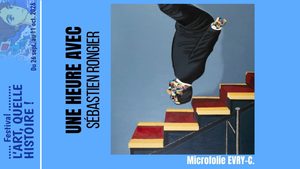 UNE HEURE AVEC Sébastien RONGIER : SYMBOLE DE PASSAGE, L’ESCALIER, Jeudi 1er octobre 2026 
